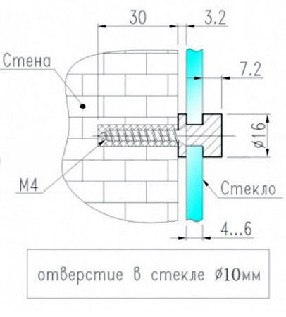 Прозрачный фартук для кухни из монолитного поликарбоната 840*2450*3 мм